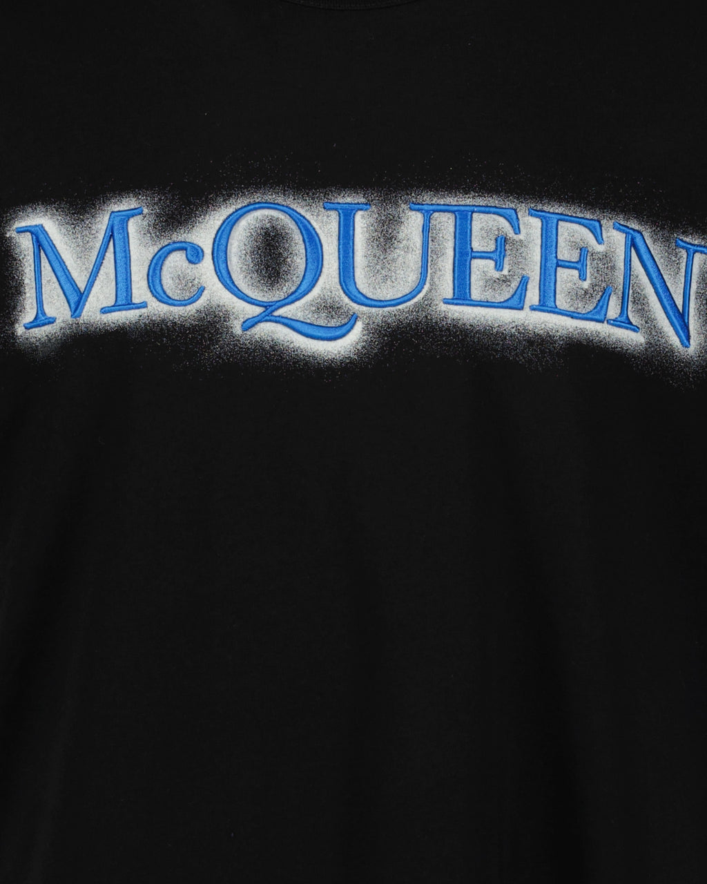 티셔츠 T-shirt à logo Alexander McQueen 검은색 Homme
