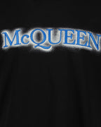 티셔츠 T-shirt à logo Alexander McQueen 검은색 Homme