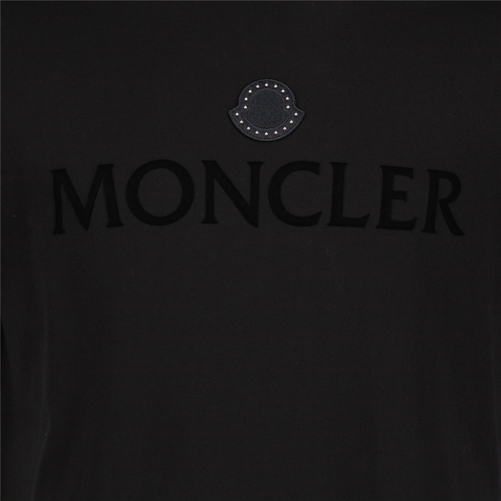 T-shirts T-shirt à logo Moncler Noir Homme