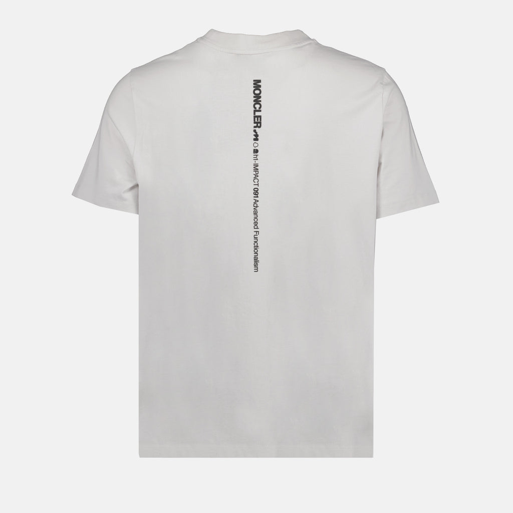 T-shirts T-shirt à logo Moncler Gris Homme