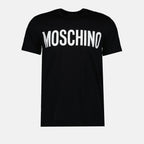 T-shirts Logo T-shirt Moschino Black Man