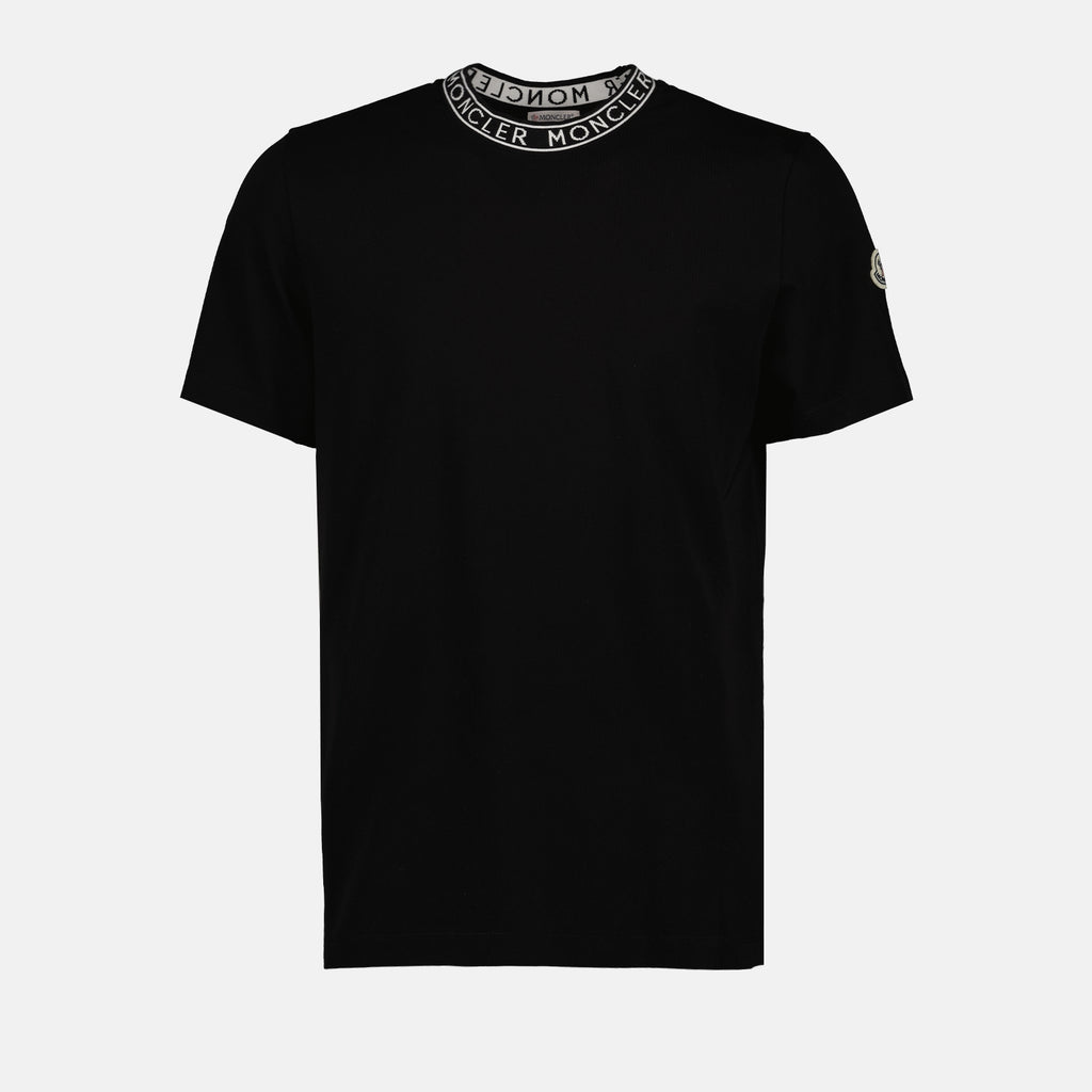티셔츠 T-shirt à logo Moncler 검은색 Homme
