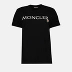 T-shirts T-shirt à logo Moncler Noir Femme