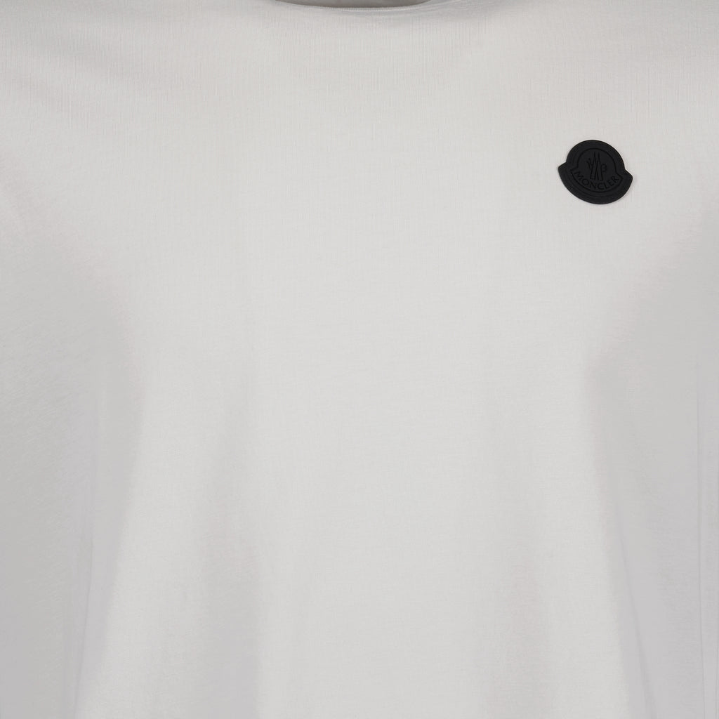 T-shirts T-shirt à logo Moncler Gris Homme