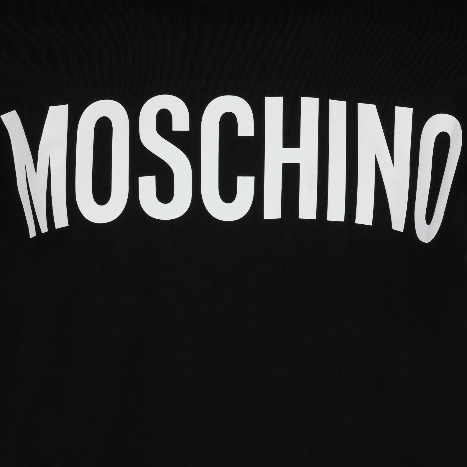 T-shirts Logo T-shirt Moschino Black Man