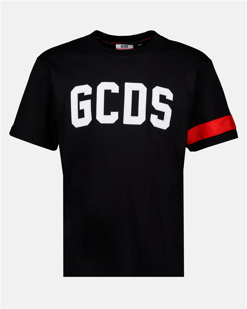 티셔츠 T-shirt à logo GCDS 검은색 Homme