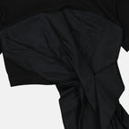 Camisetas T-shirt com Nó Alexander McQueen Preto Femme