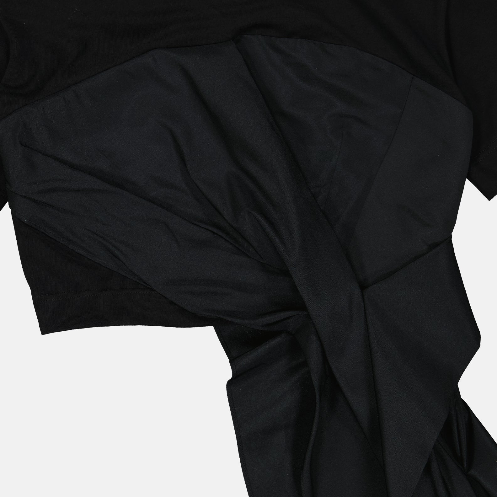 Camisetas T-shirt com Nó Alexander McQueen Preto Femme