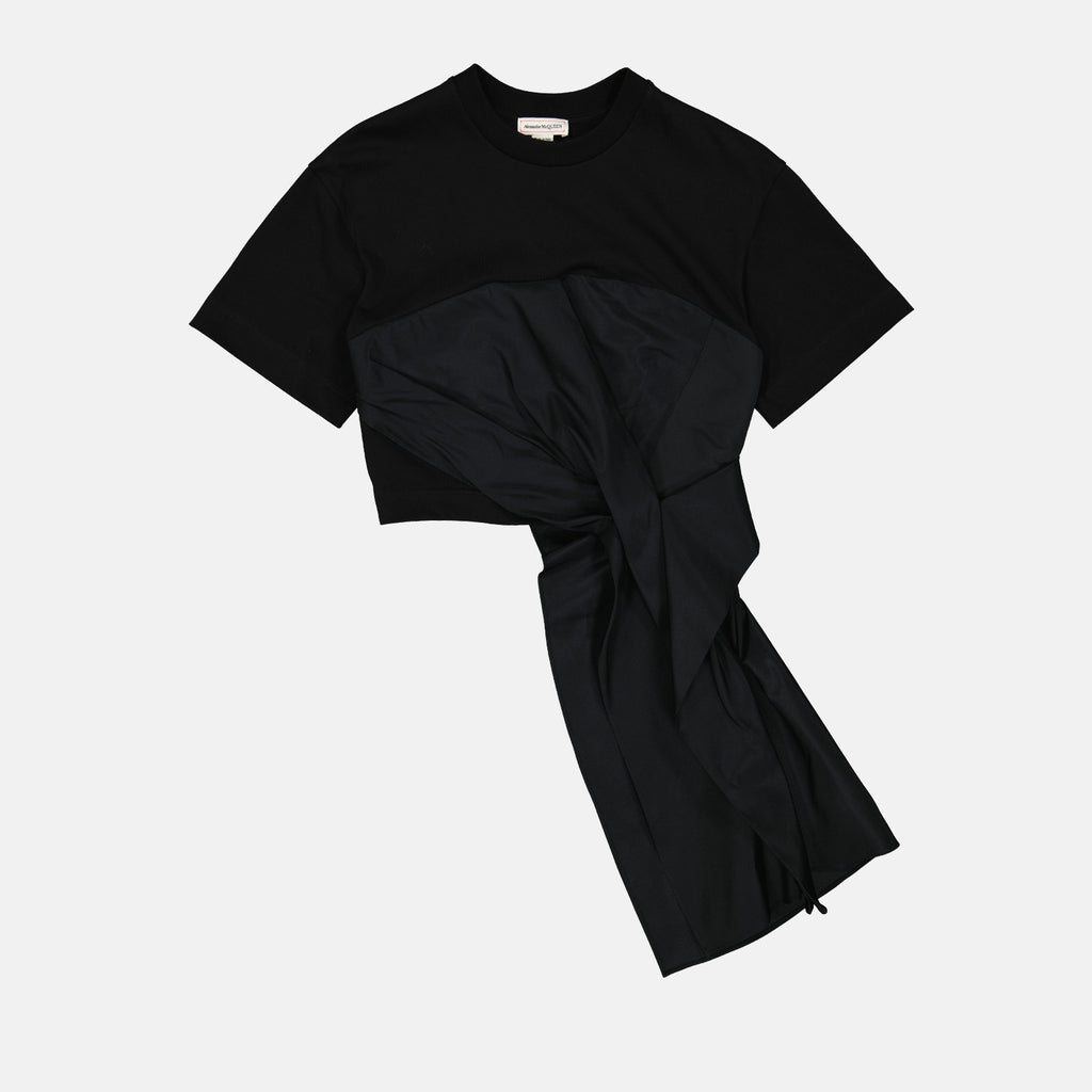Camisetas T-shirt com Nó Alexander McQueen Preto Femme