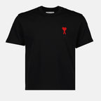 T-shirt T-shirt Ami de Coeur Ami PARIS Nero Unisex