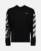 Camisetas T-shirt Arrow bricks Off-White Negro Homme