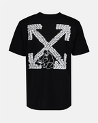 Camisetas T-shirt Arrow bricks Off-White Negro Homme