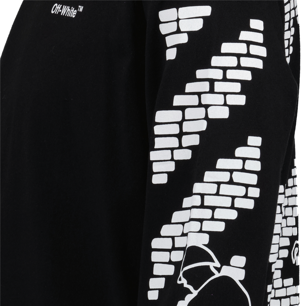 Camisetas T-shirt Arrow bricks Off-White Negro Homme