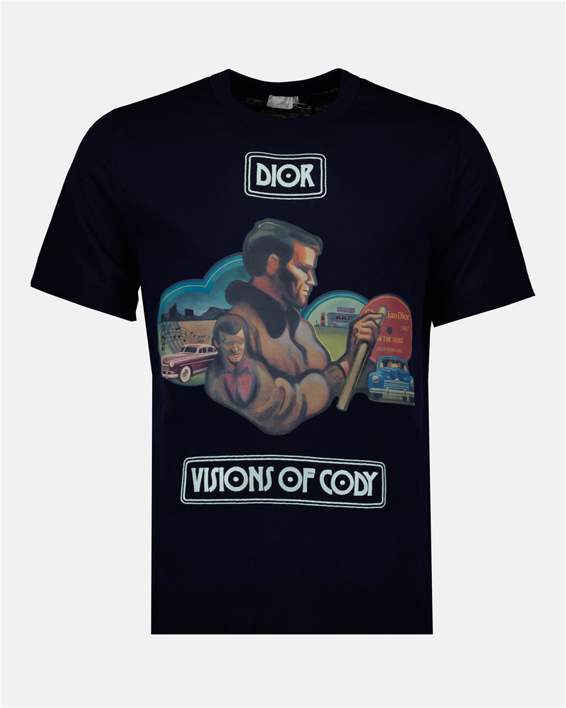 T-Shirts T-shirt Cody Dior Blau Homme