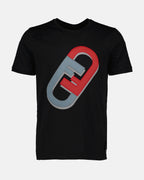 T-shirts T-shirt FF 3D Fendi Noir Homme
