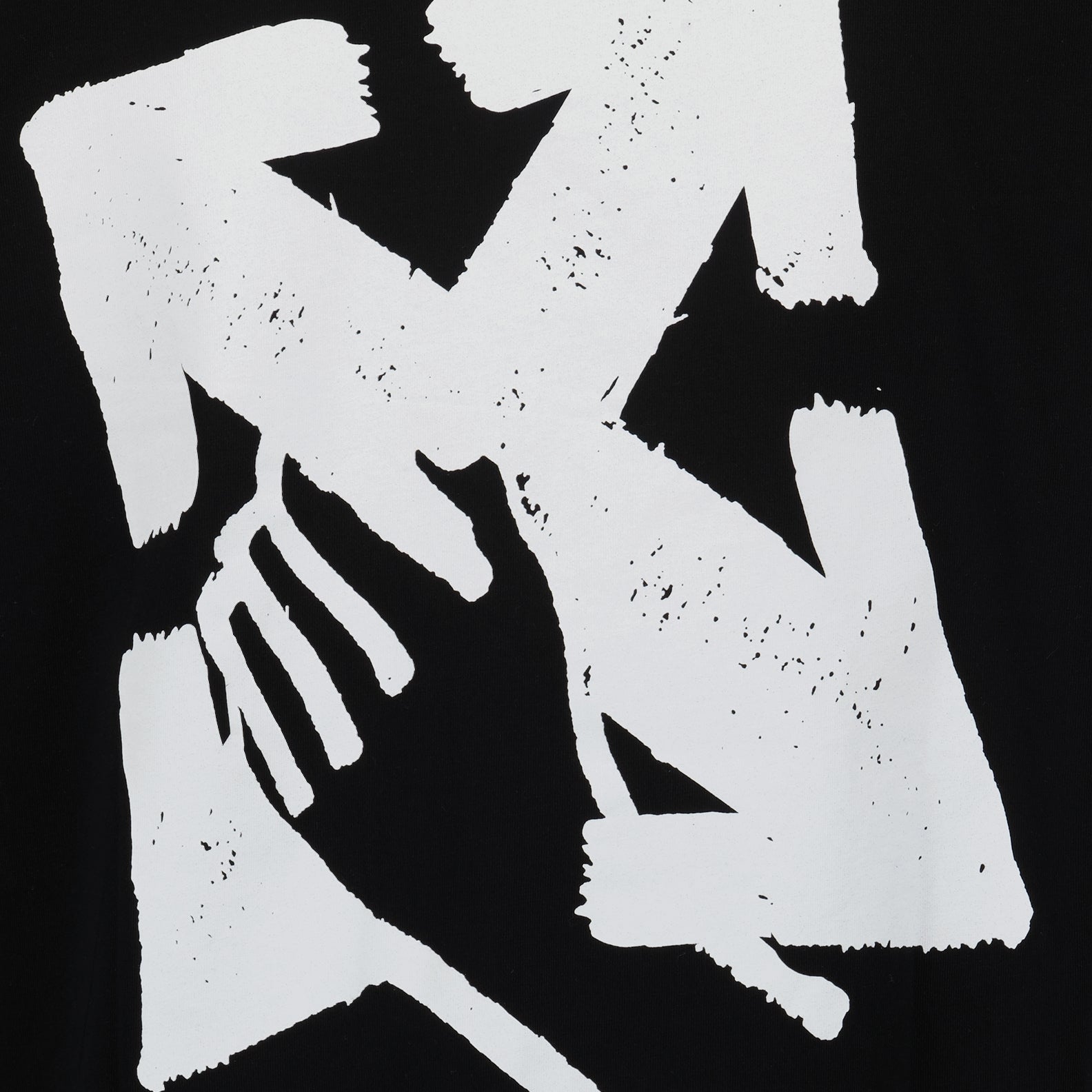 T-shirts T-shirt Hand Arrow Off-White Noir Homme
