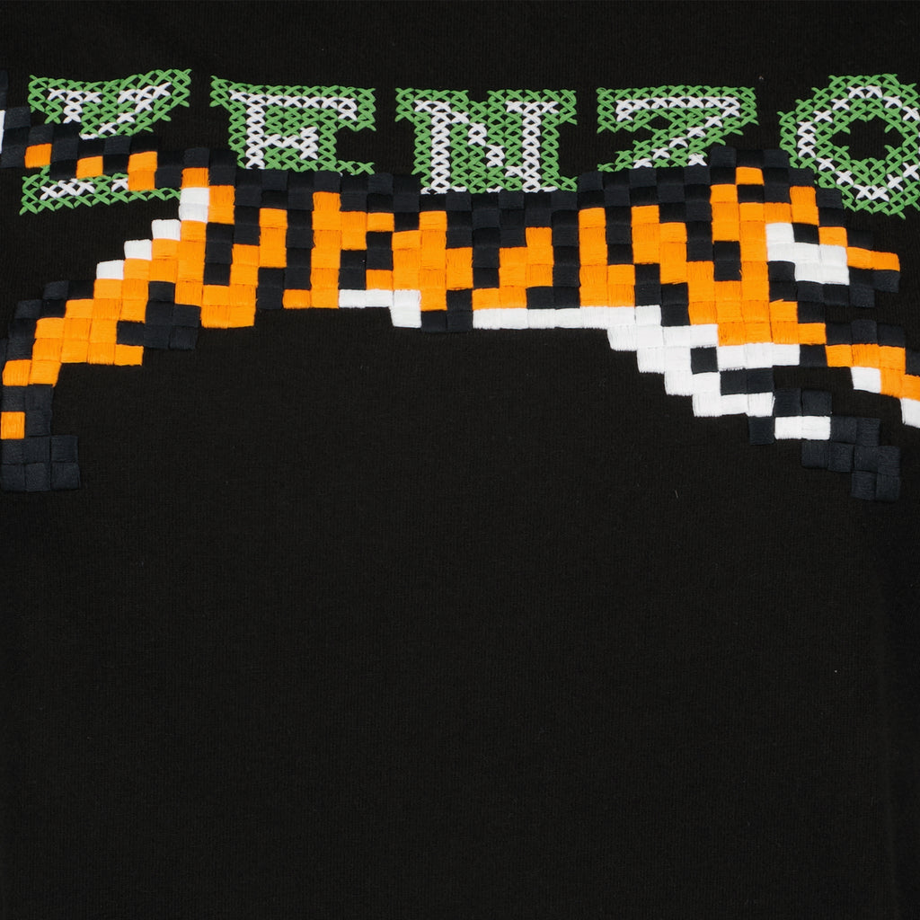 Camisetas T-shirt Kenzo Pixels Kenzo Preto Femme