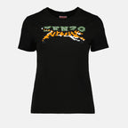 Camisetas T-shirt Kenzo Pixels Kenzo Preto Femme