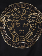 Chemises T-shirt Medusa strass Versace Noir Homme