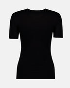 T-Shirts T-shirt Never too much Versace Schwarz Femme