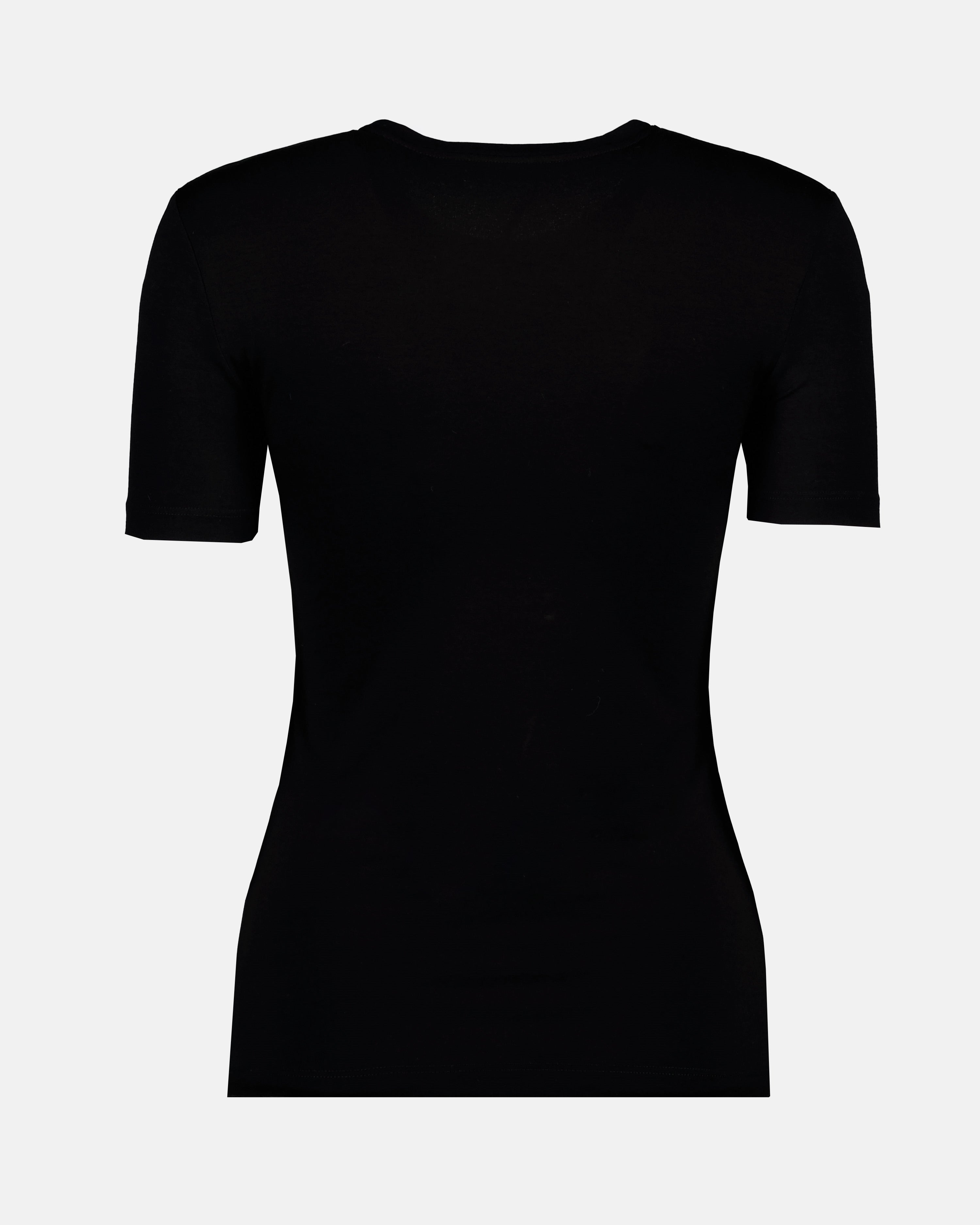 T-Shirts T-shirt Never too much Versace Schwarz Femme
