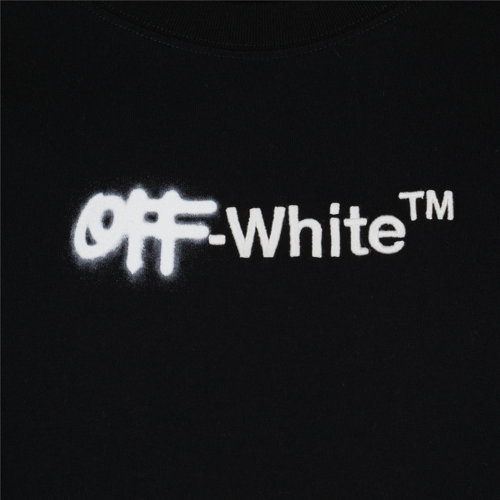 T-shirts T-shirt Off Spray Off-White Noir Homme
