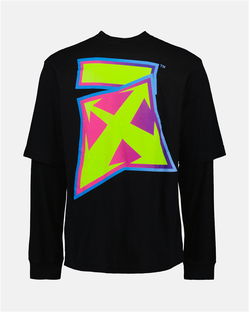 Camisetas T-shirt Off Thunder Off-White Preto Homme