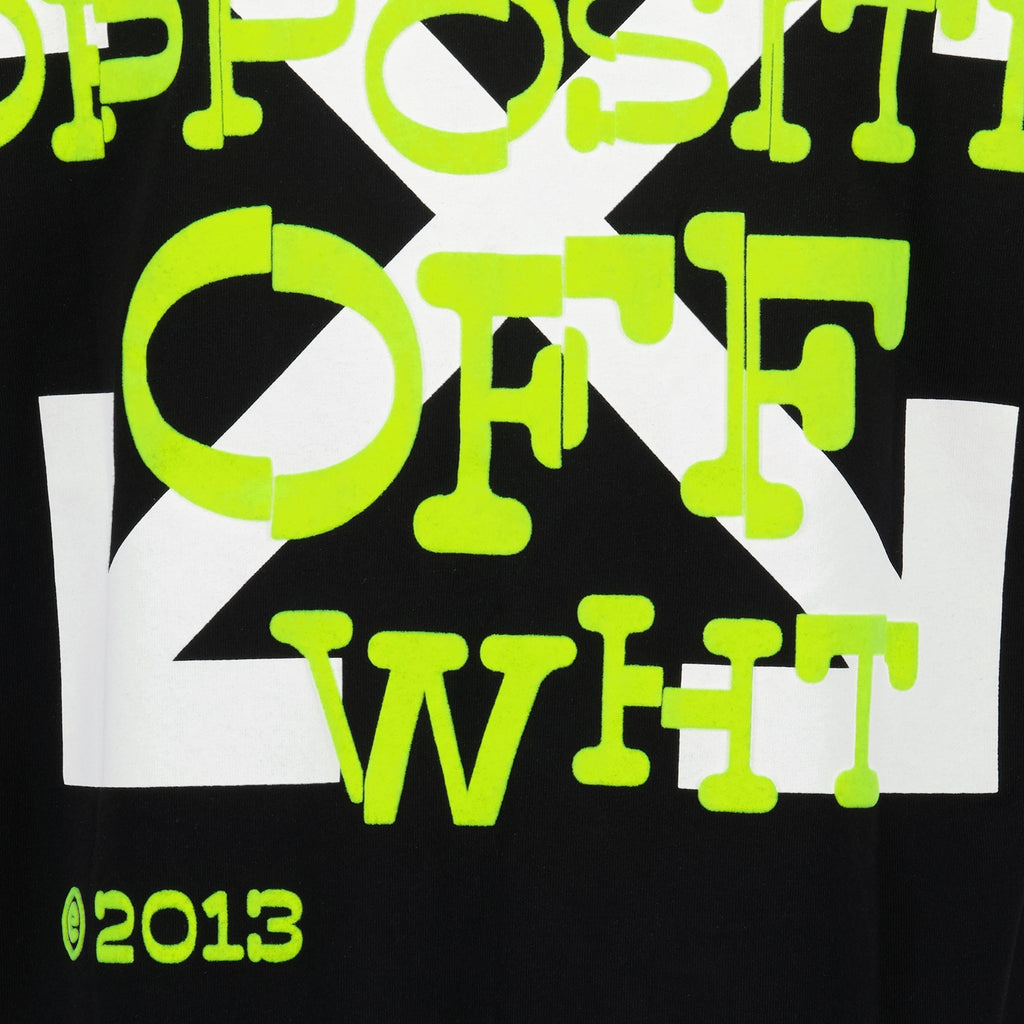 Tシャツ オポジットアロー Tシャツ Off-White 黒 男
