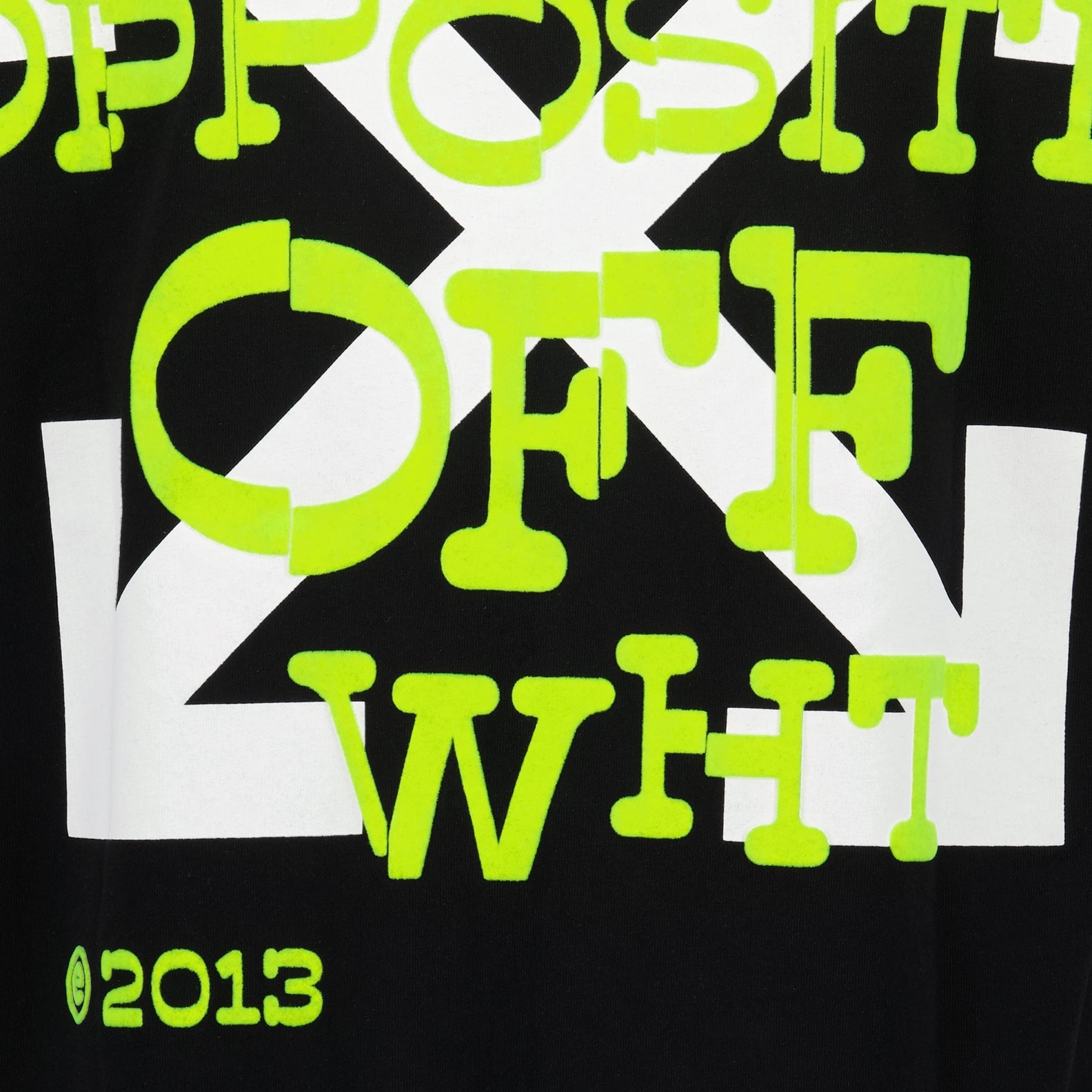 Tシャツ オポジットアロー Tシャツ Off-White 黒 男