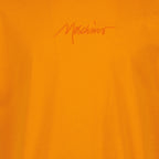 T-shirts T-shirt à logo brodé Moschino Orange Homme