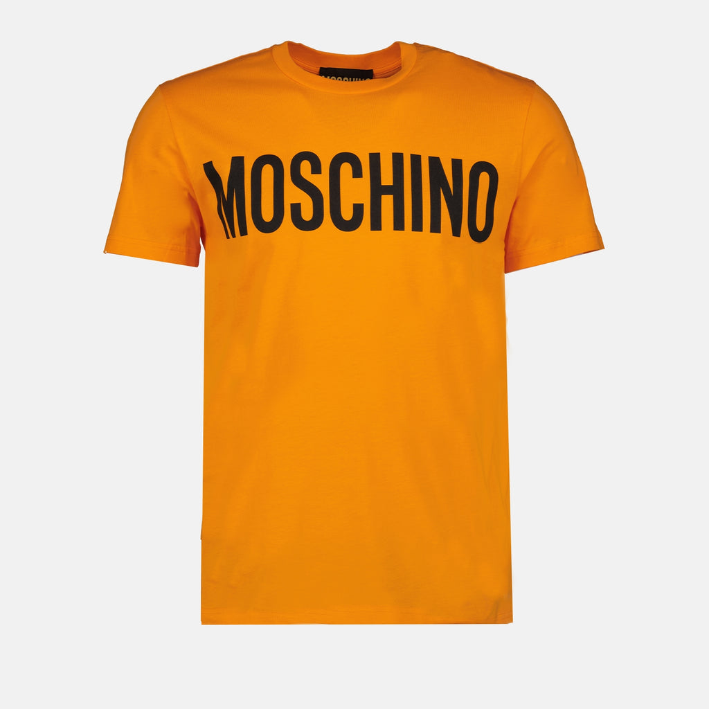 T-Shirts T-shirt à logo Moschino Orange Homme