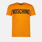 T-Shirts T-shirt à logo Moschino Orange Homme