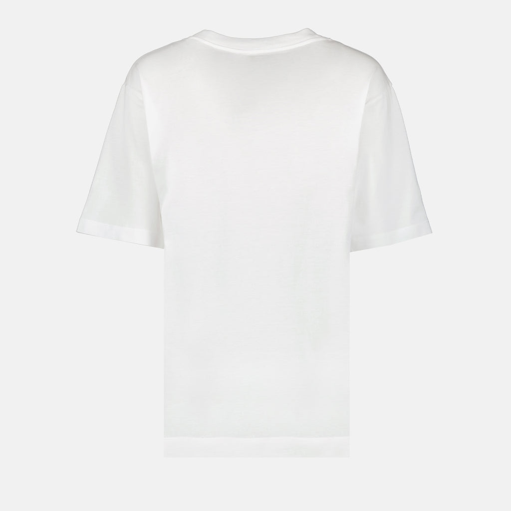 T shirt orchidée à logo