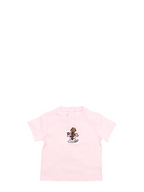 Vêtements T-shirt Ourson Fendi Rose Enfants
