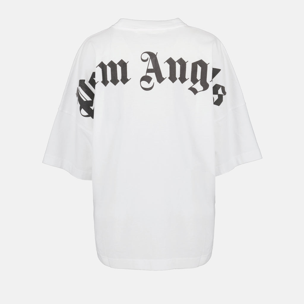Camisetas T-shirt oversize Palm Angels Blanco Femme