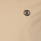 T-shirts T-shirt Parker à logo Burberry Beige Homme