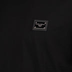 티셔츠 T-shirt plaque à logo Dolce & Gabbana 검은색 Homme