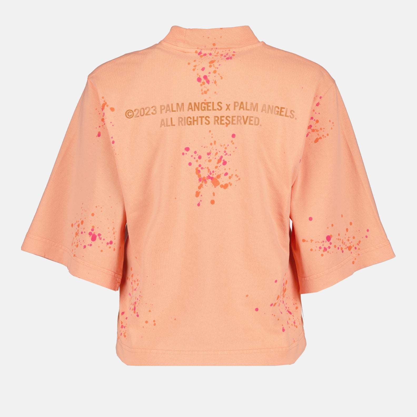 Camisetas T-shirt PXP painted Palm Angels Laranja Femme
