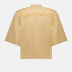 T-shirts Reverse logo t-shirt Palm Angels Beige Women