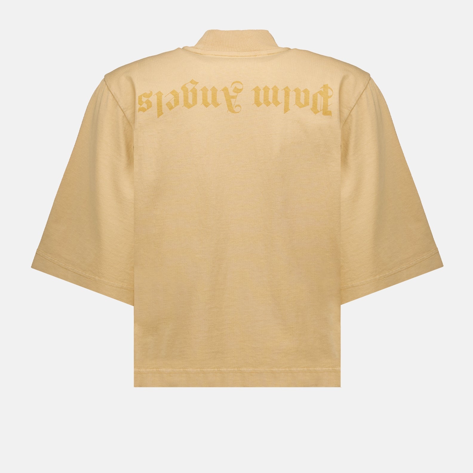 T-shirts Reverse logo t-shirt Palm Angels Beige Women