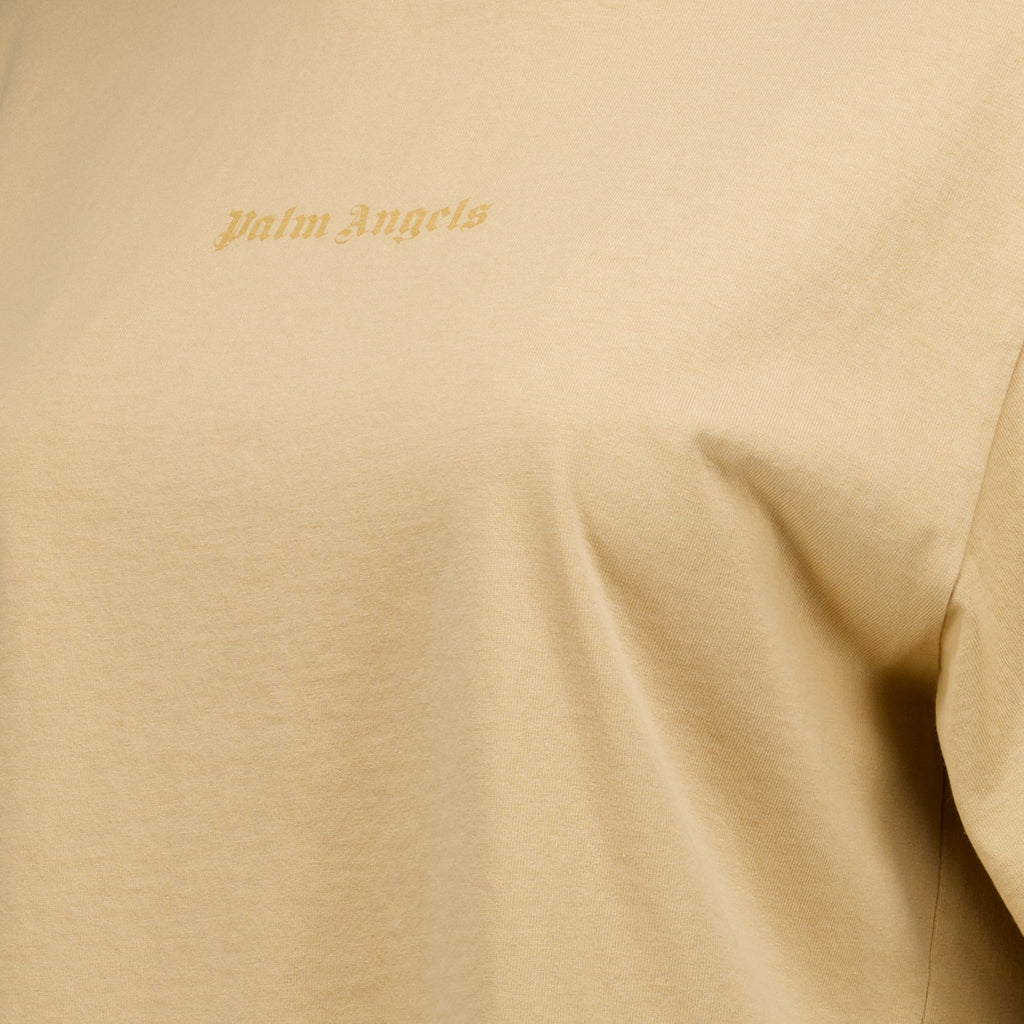 T-shirts Reverse logo t-shirt Palm Angels Beige Women