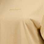 T-shirts Reverse logo t-shirt Palm Angels Beige Women