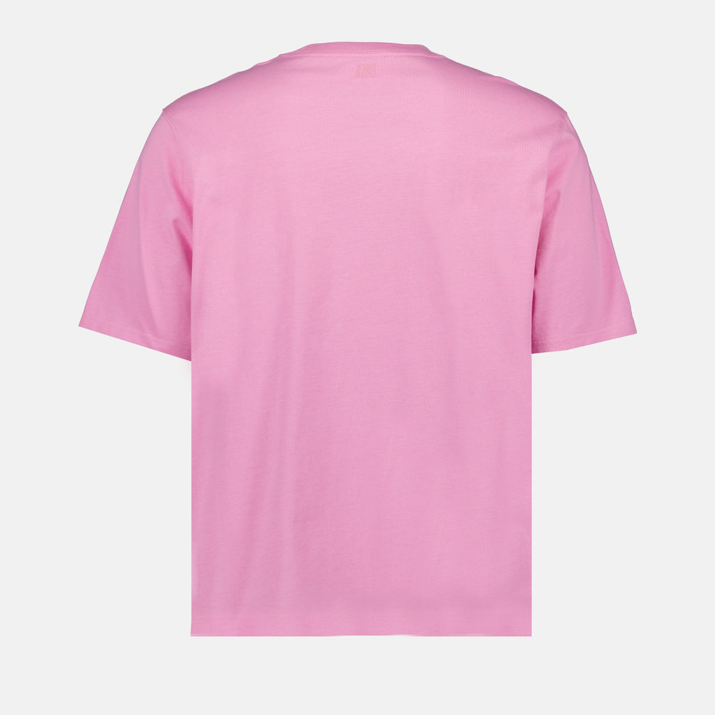 티셔츠 T-shirt Ami de Coeur Ami PARIS 분홍색 남여공용