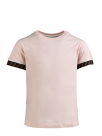 Vestuário T-shirt FF Fendi Rosa Crianças