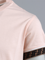 Vestuário T-shirt FF Fendi Rosa Crianças