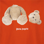 Camisetas T-shirt Bear Palm Angels Rojo Homme