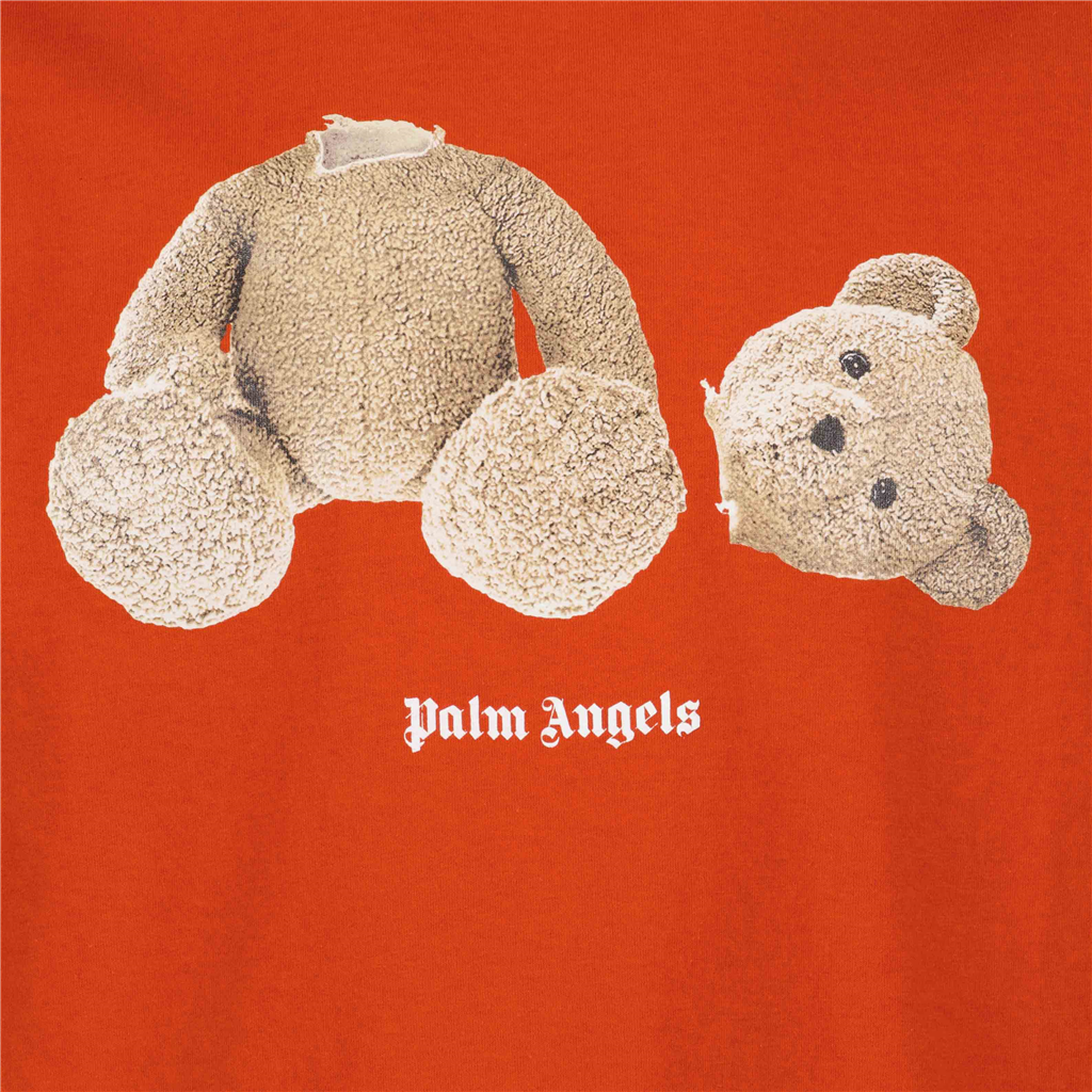 Camisetas T-shirt Bear Palm Angels Rojo Homme