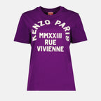 T-shirts T-shirt Rue Vivienne Kenzo Violet Femme