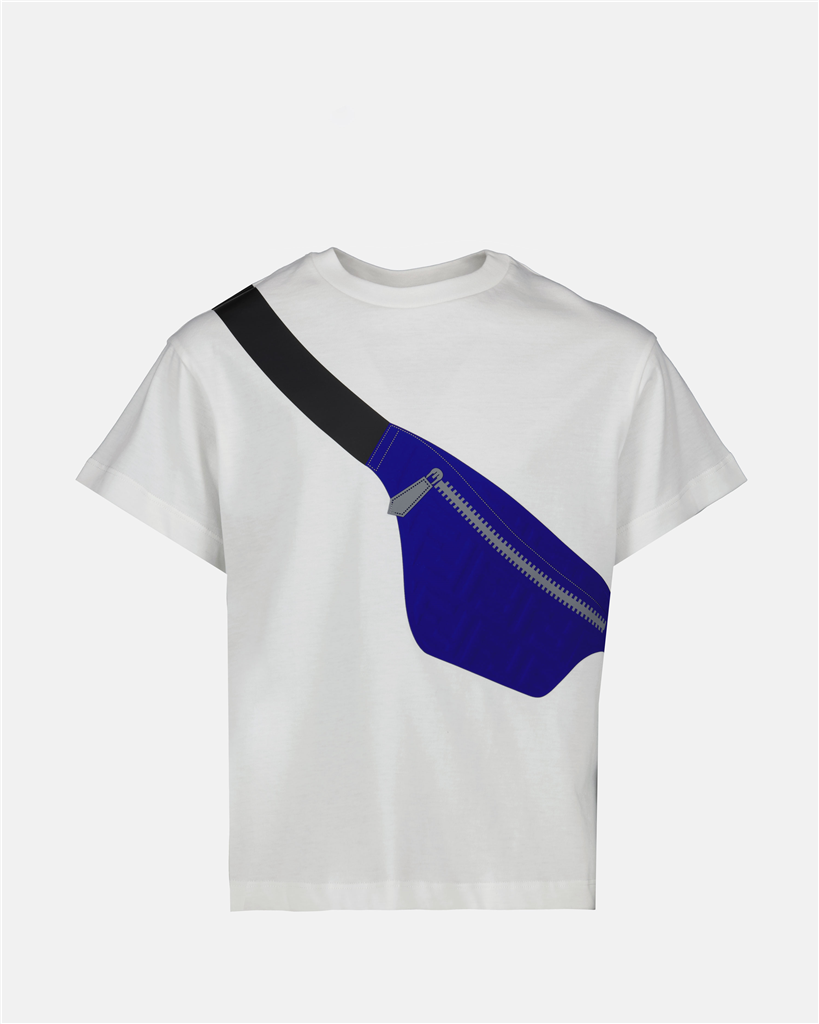 Vêtements T-shirt à imprimé sac banane Fendi Violet Enfants