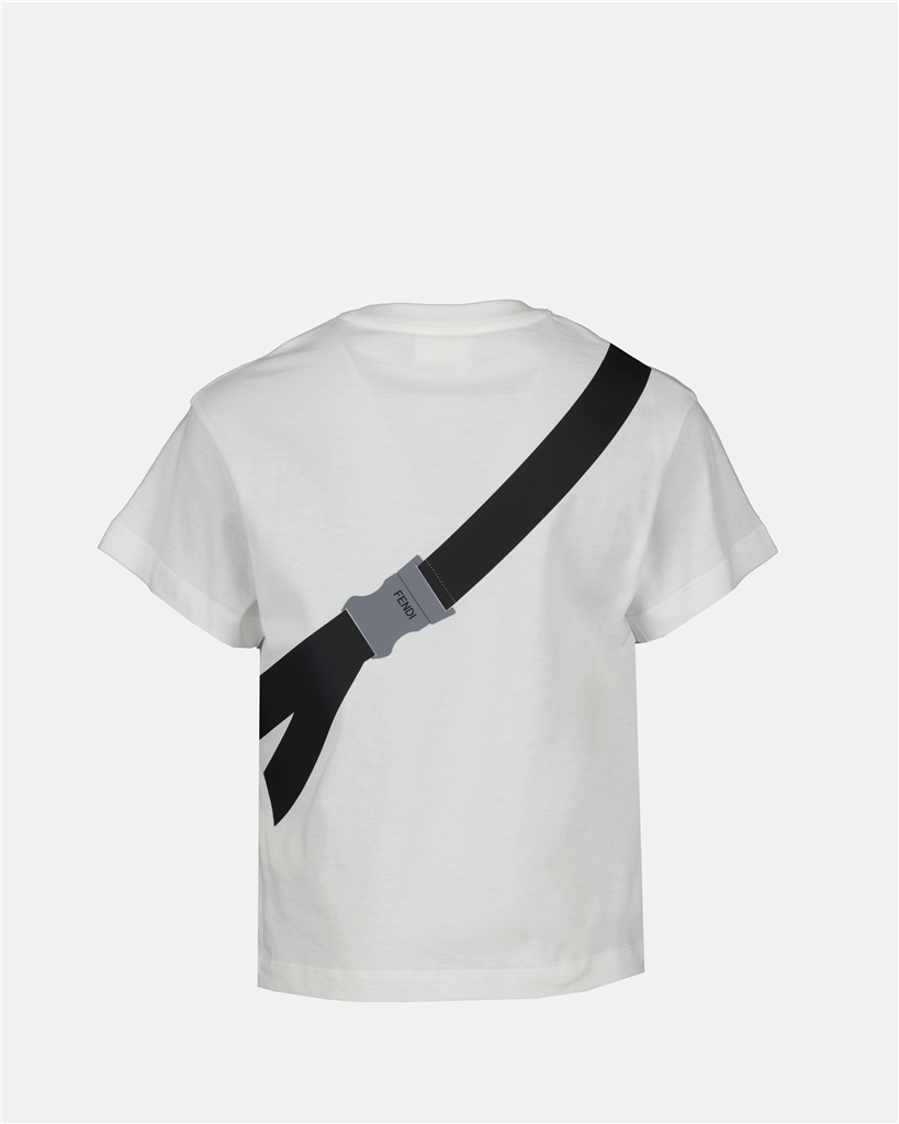 Vêtements T-shirt à imprimé sac banane Fendi Violet Enfants